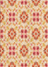 Machine Washable Transitional Bright Orange Rug, wshpat1333org