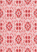 Patterned Red Rug, pat1333rd