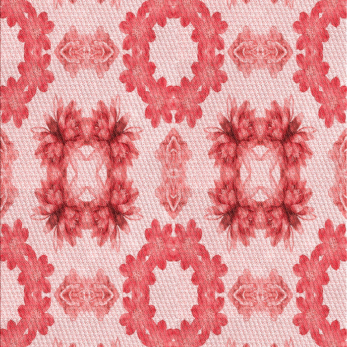 Patterned Baby Pink Rug, pat1334rd