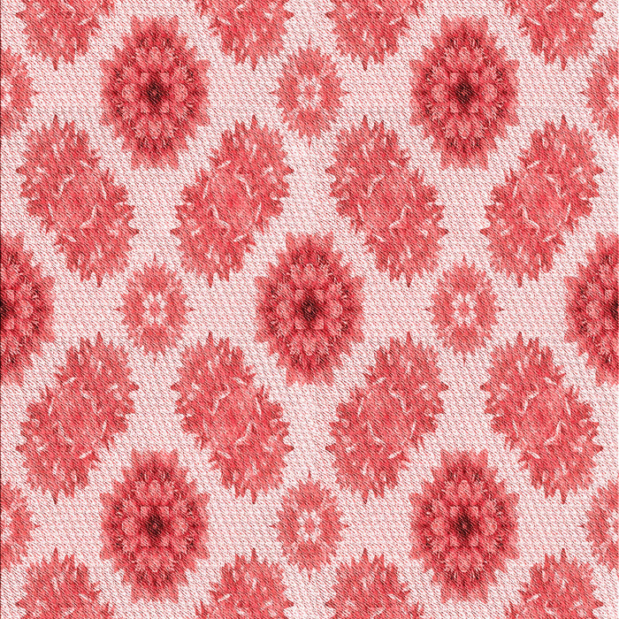 Machine Washable Transitional Pink Rug, wshpat1335rd