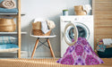 Machine Washable Transitional Violet Purple Rug in a Washing Machine, wshpat1336pur