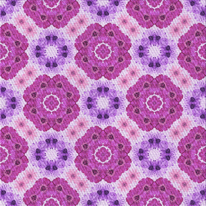 Round Patterned Violet Purple Rug, pat1336pur