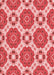 Machine Washable Transitional Light Coral Pink Rug, wshpat1336rd