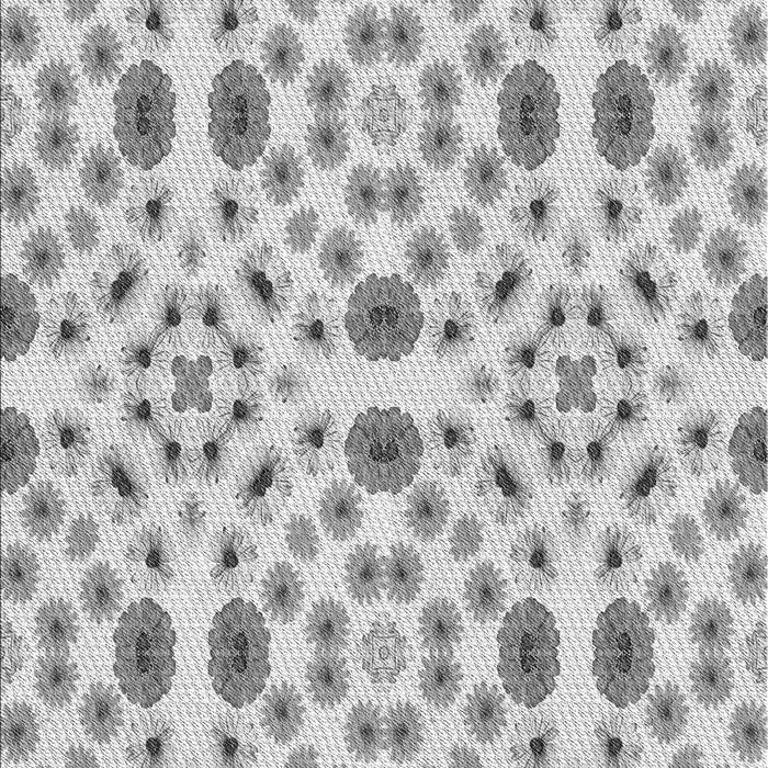 Machine Washable Transitional Gray Rug, wshpat1337gry