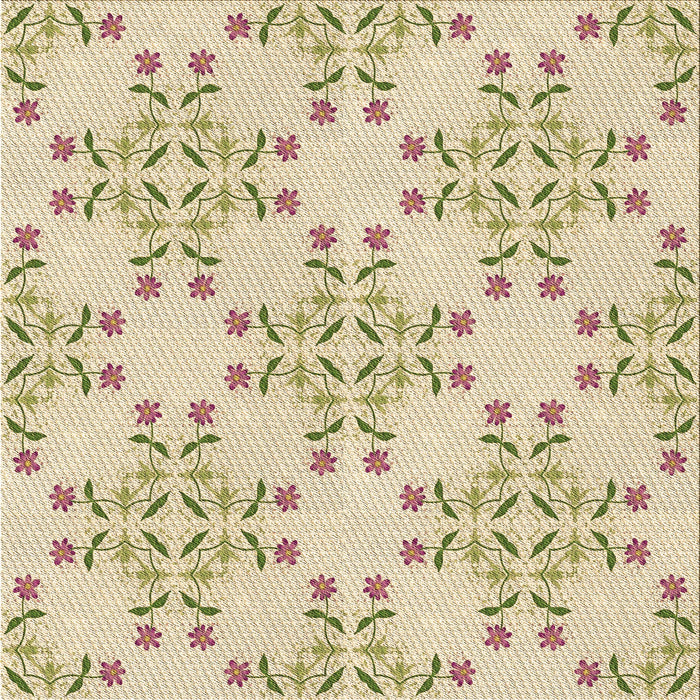 Round Machine Washable Transitional Golden Blonde Gold Rug, wshpat1338brn