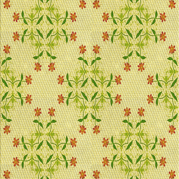 Machine Washable Transitional Brown Rug, wshpat1338yw