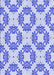 Patterned Blue Rug, pat1339blu