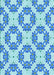 Patterned Blue Rug, pat1339lblu