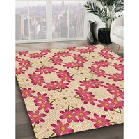 Patterned Red Rug, pat1339org