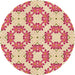 Square Machine Washable Transitional Red Rug in a Living Room, wshpat1339org