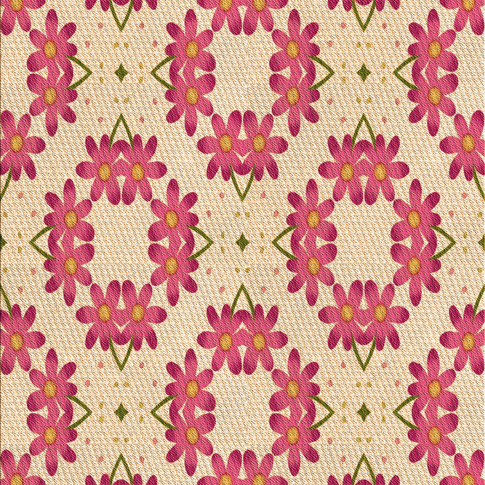 Patterned Red Rug, pat1339org