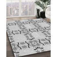 Patterned Gray Rug, pat1340gry