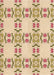 Patterned Golden Blonde Gold Rug, pat1340org