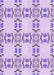 Patterned Lilac Purple Rug, pat1340pur