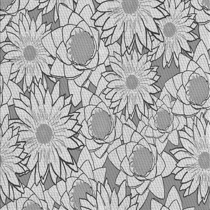 Patterned Gray Rug, pat1341gry