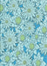 Patterned Light Aquamarine Green Rug, pat1341lblu