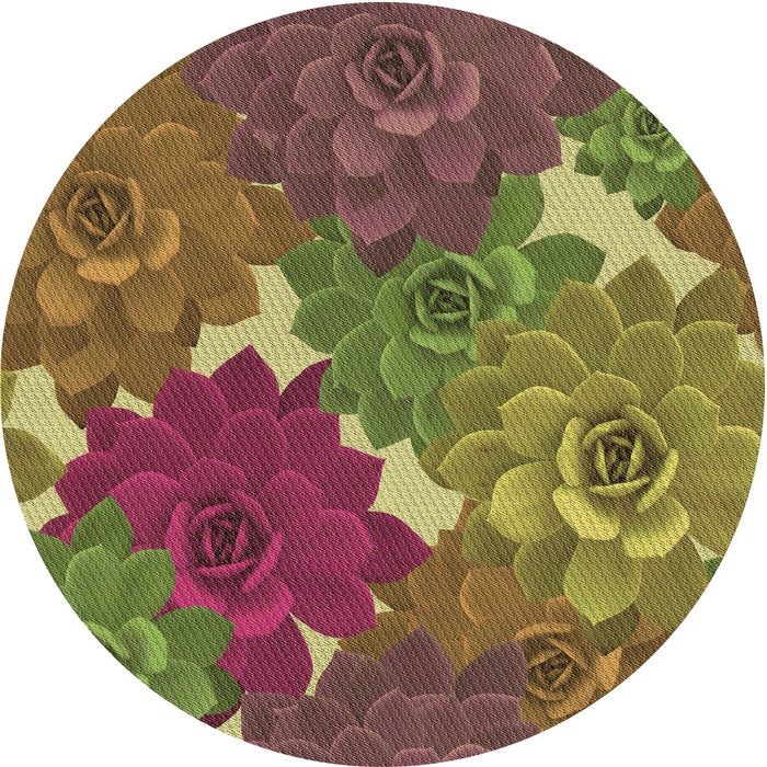 Square Patterned Brown Red Rug, pat1342brn