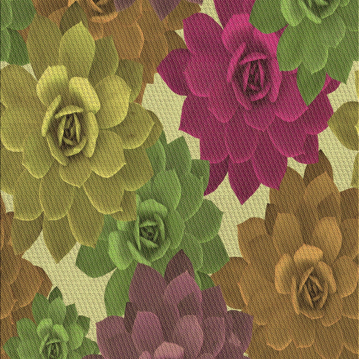 Patterned Brown Red Rug, pat1342brn