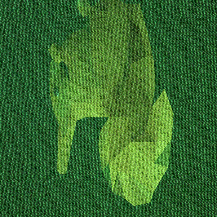 Machine Washable Transitional Deep Emerald Green Rug, wshpat1343grn