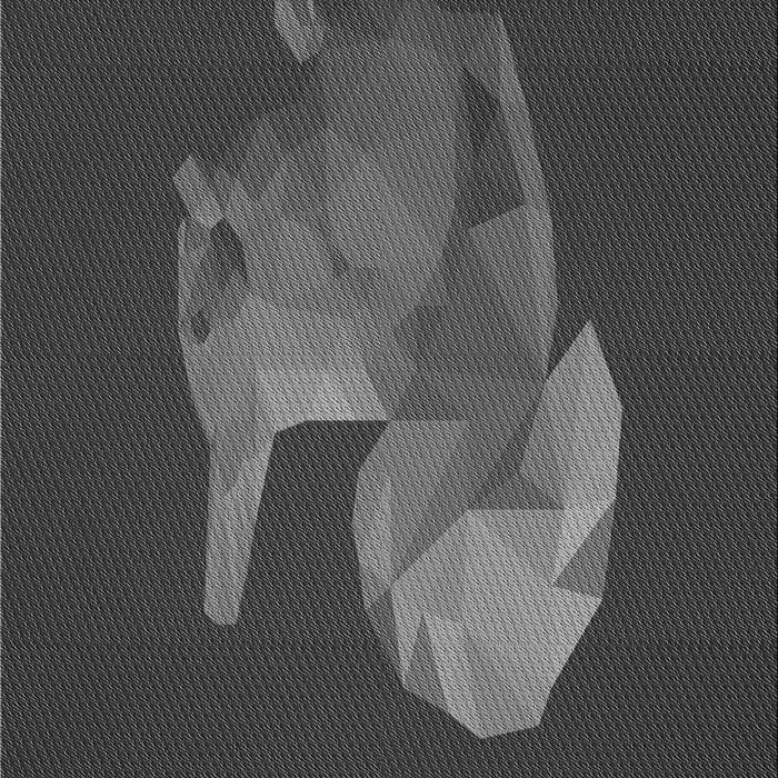 Machine Washable Transitional Charcoal Black Rug, wshpat1343gry