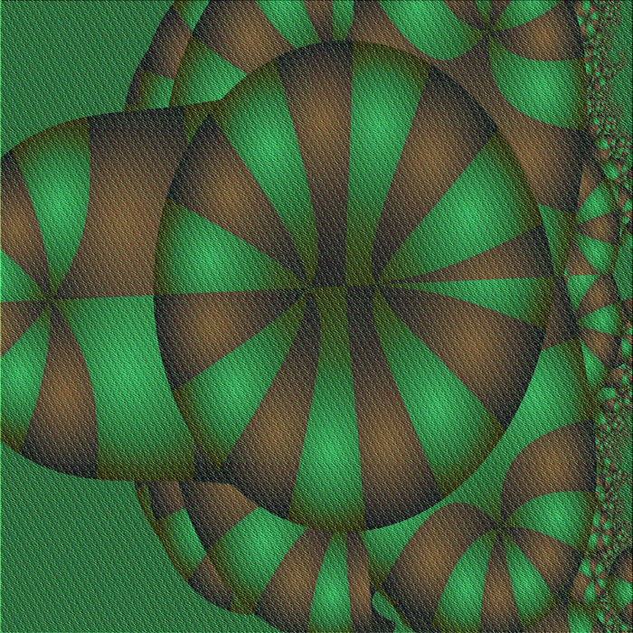 Round Machine Washable Transitional Chocolate Brown Rug, wshpat1344grn