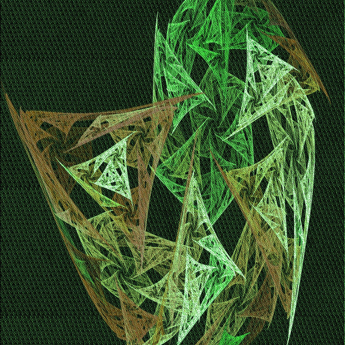 Machine Washable Transitional Dark Lime Green Rug, wshpat1345grn