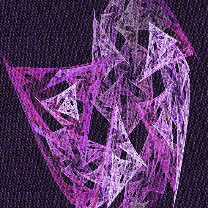 Machine Washable Transitional Dark Purple Rug, wshpat1345pur