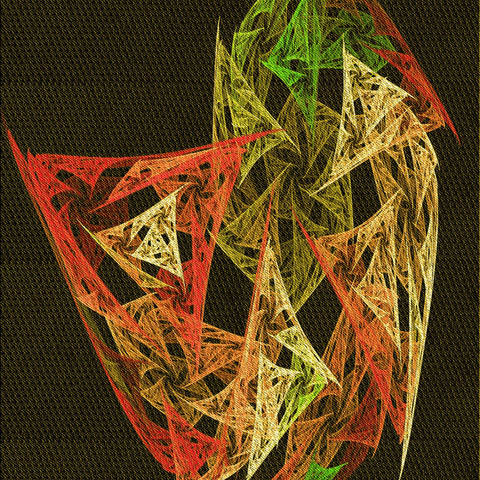 Patterned Oak Brown Rug, pat1345yw