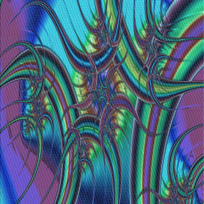 Patterned Purple Rug, pat1347lblu