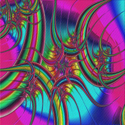 Square Patterned Violet Red Pink Modern Rug, pat1347