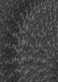 Machine Washable Transitional Charcoal Black Rug, wshpat1348gry