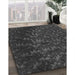 Machine Washable Transitional Charcoal Black Rug in a Family Room, wshpat1348gry