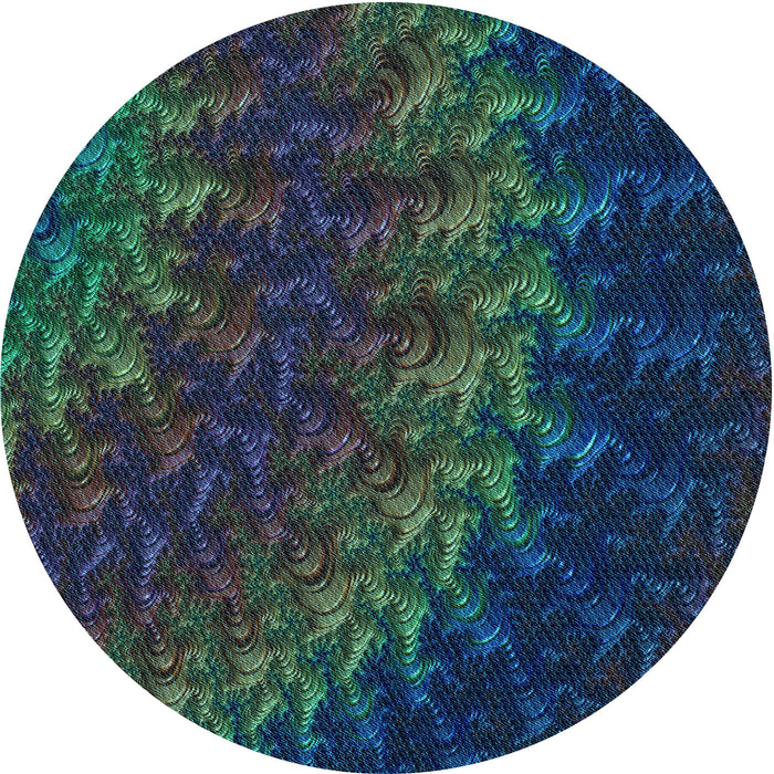 Square Machine Washable Transitional Night Blue Rug in a Living Room, wshpat1348lblu