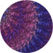 Square Machine Washable Transitional Purple Violet Purple Rug in a Living Room, wshpat1348pur