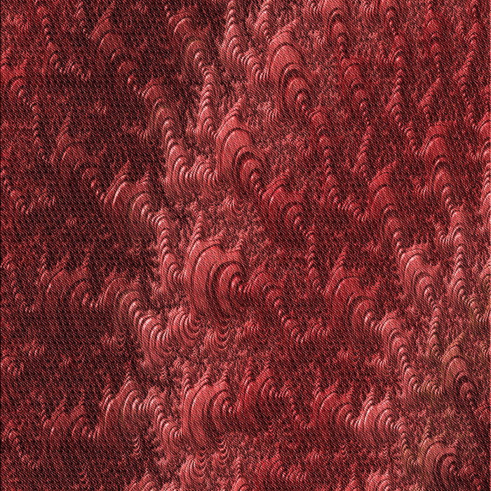 Machine Washable Transitional Red Rug, wshpat1348rd
