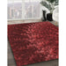 Machine Washable Transitional Red Rug in a Family Room, wshpat1348rd