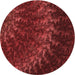 Square Machine Washable Transitional Red Rug in a Living Room, wshpat1348rd