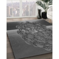 Patterned Gray Rug, pat1349gry