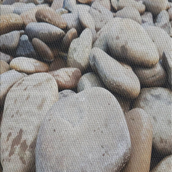 Machine Washable Transitional Pale Silver Gray Rug, wshpat134