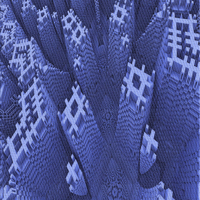 Patterned Light Slate Blue Rug, pat1350blu