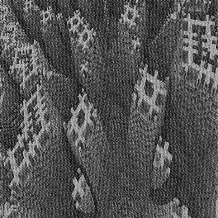 Machine Washable Transitional Platinum Gray Rug, wshpat1350gry