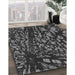 Machine Washable Transitional Gray Rug in a Family Room, wshpat1351gry