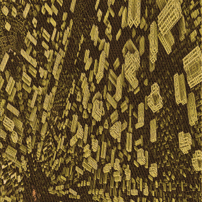 Patterned Black Brown Rug, pat1351org