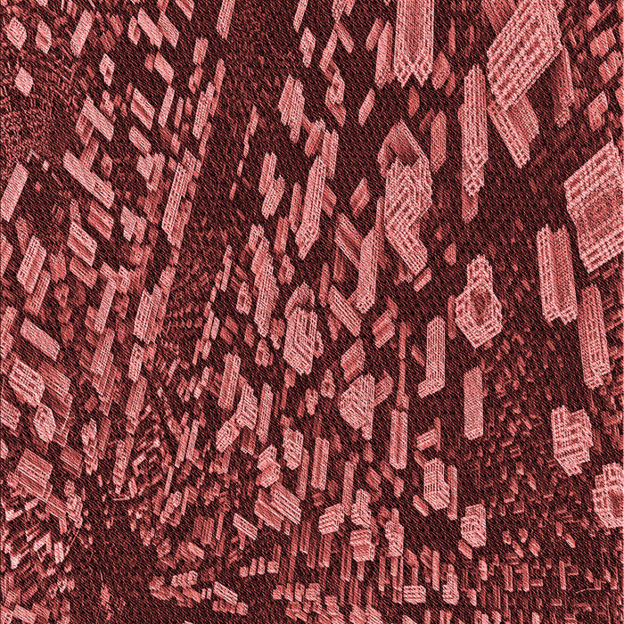 Machine Washable Transitional Maroon Red Rug, wshpat1351rd