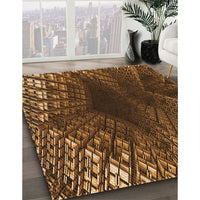 Patterned Red Rug, pat1352org