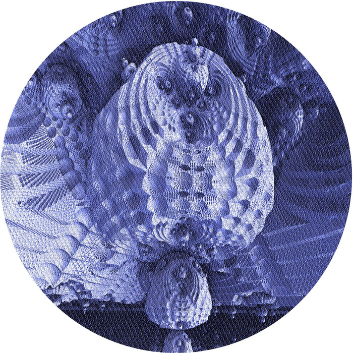 Square Machine Washable Transitional Sky Blue Rug in a Living Room, wshpat1354blu