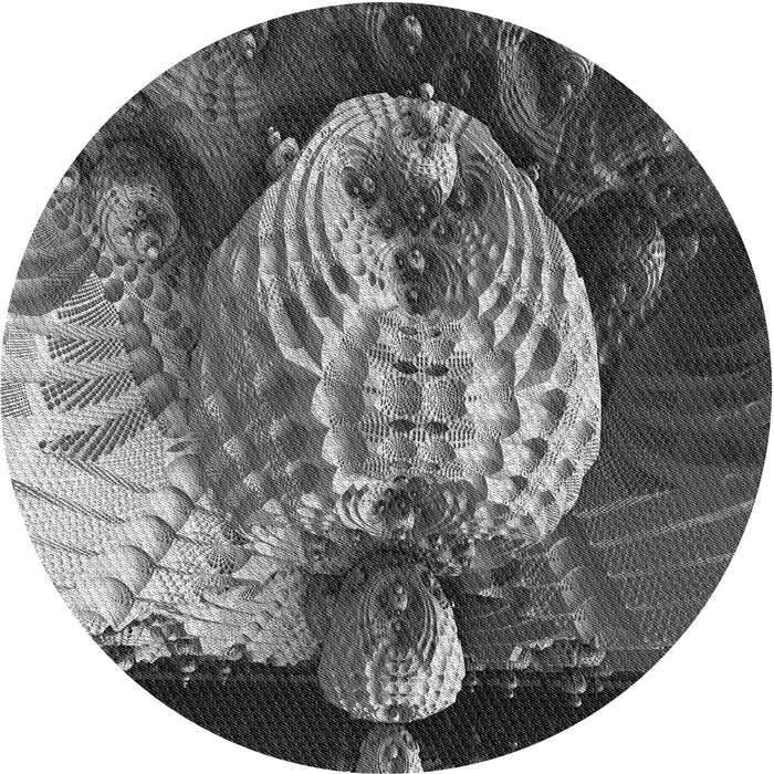 Square Machine Washable Transitional Gunmetal Gray Rug in a Living Room, wshpat1354gry