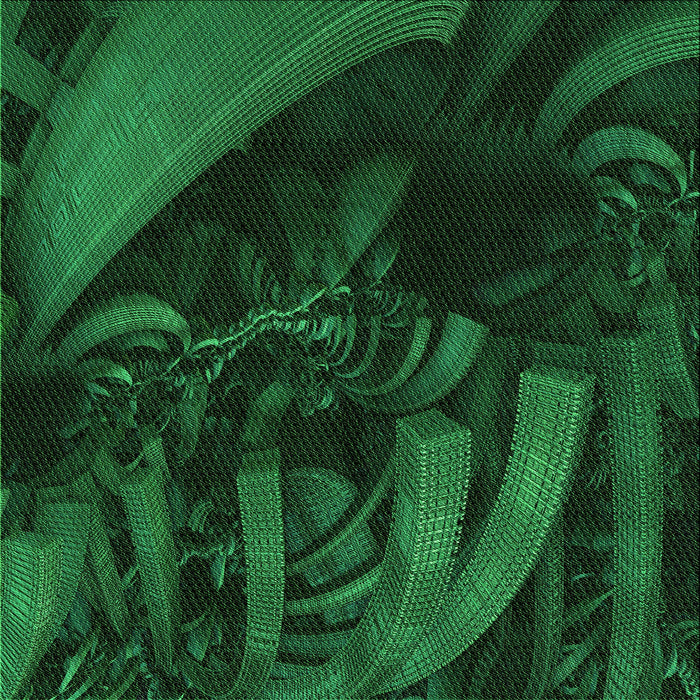 Round Machine Washable Transitional Dark Forest Green Rug, wshpat1357grn