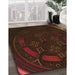 Machine Washable Transitional Red Brown Rug in a Family Room, wshpat1359org