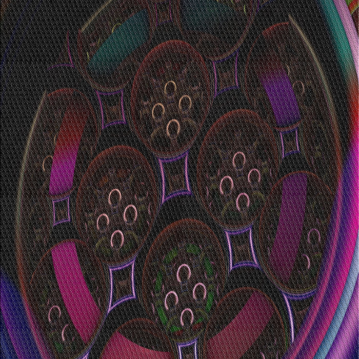 Machine Washable Transitional Midnight Gray Rug, wshpat1359